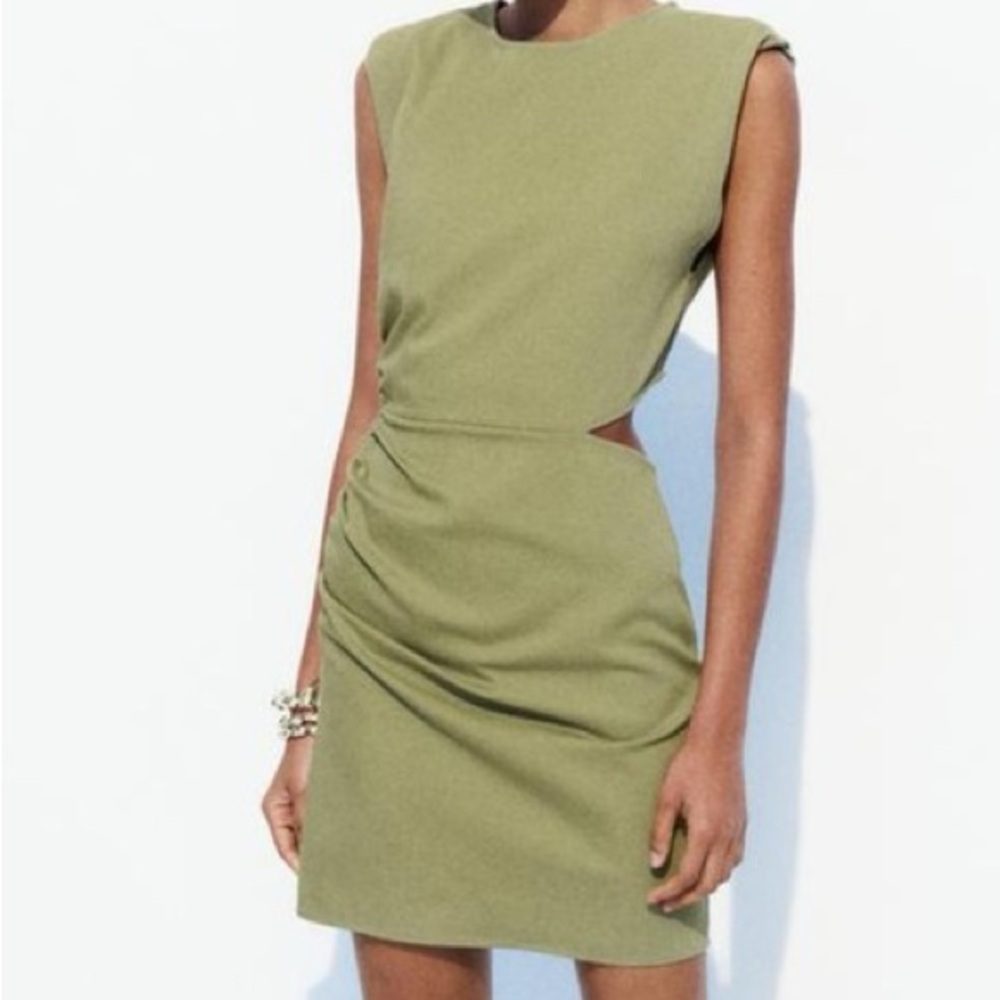 Zara Green Dress